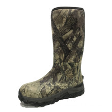 Men's Waterproof Camo Rubber Neoprene Outdoor Hunting Boots from China